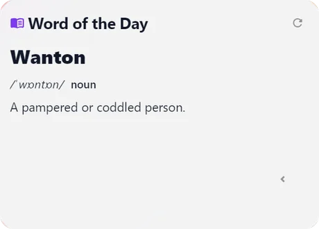 WorkZone word of the day widget